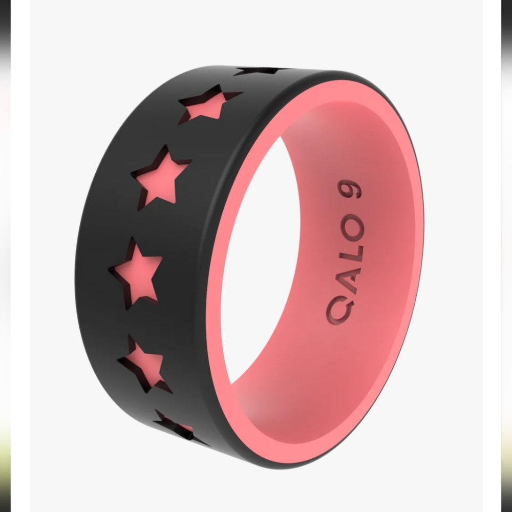 QALO Glow Star Strata Ring - size 11